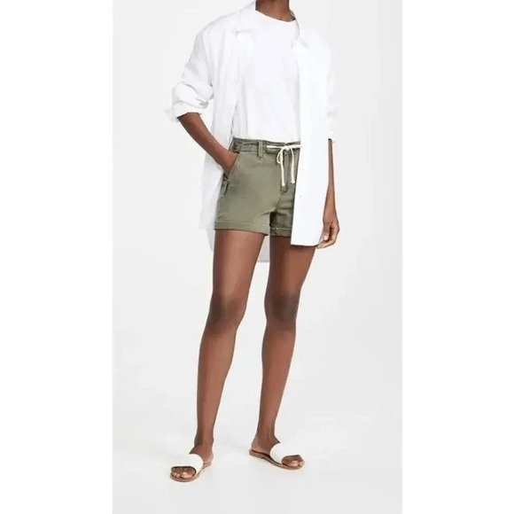 Paige Christy Utility Drawstring Shorts Size 24 - Picture 4 of 15